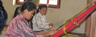 Weaving in Bhutan